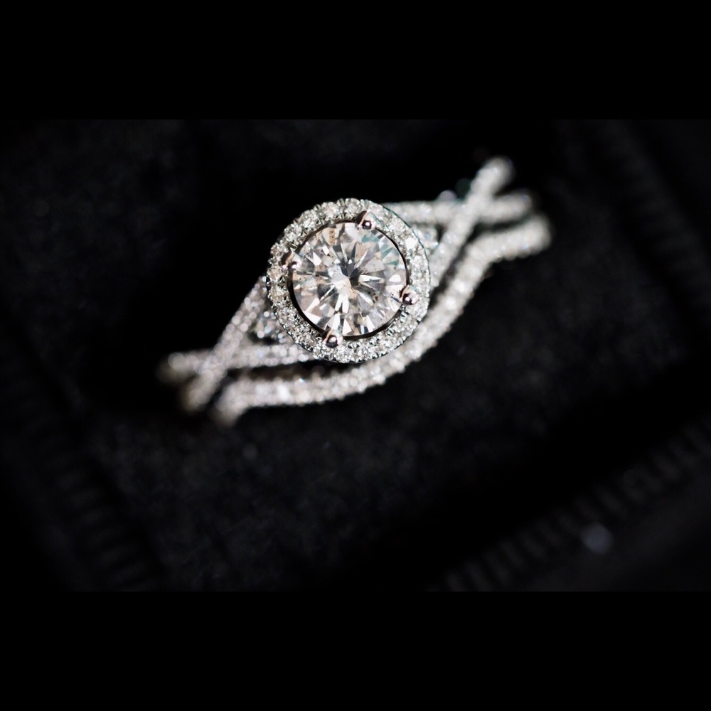 2 Piece Diamond Bridal Set